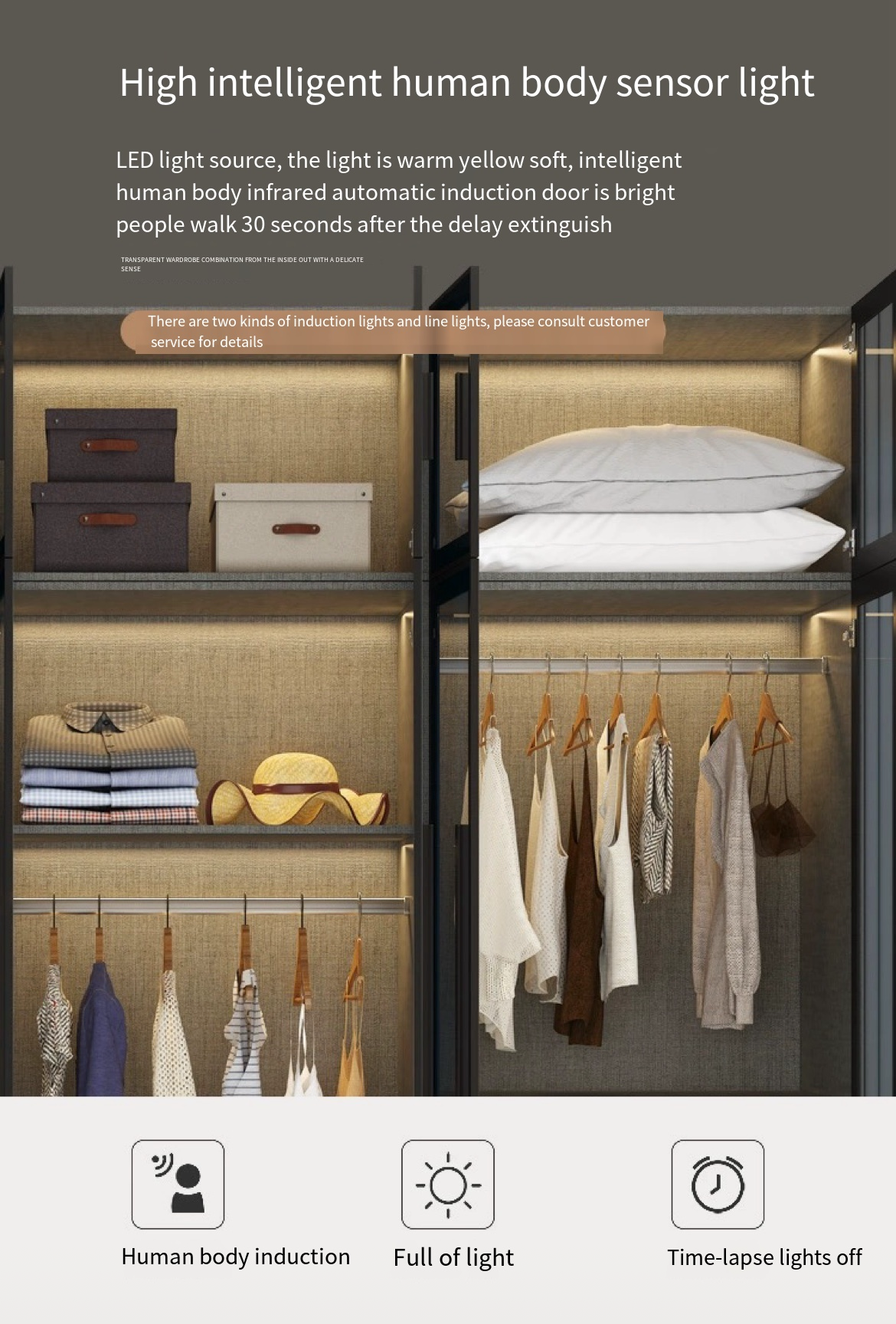 Modernize Your Bedroom with our Light Luxury Glass Wardrobe