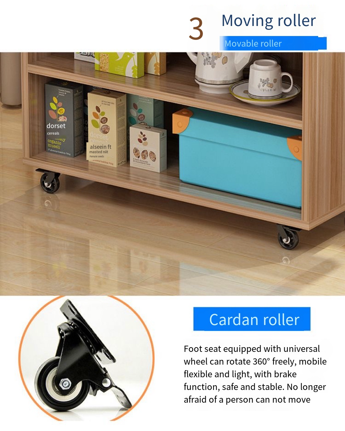 Smart Kitchen Storage: Foldable Cooking Table for Every Home