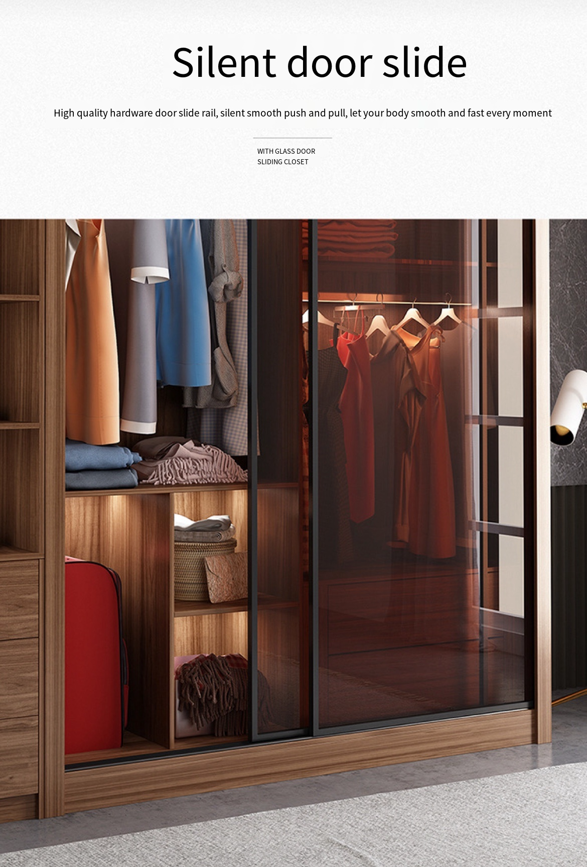 Space-Saving Sophistication: Modern Nordic Wardrobe