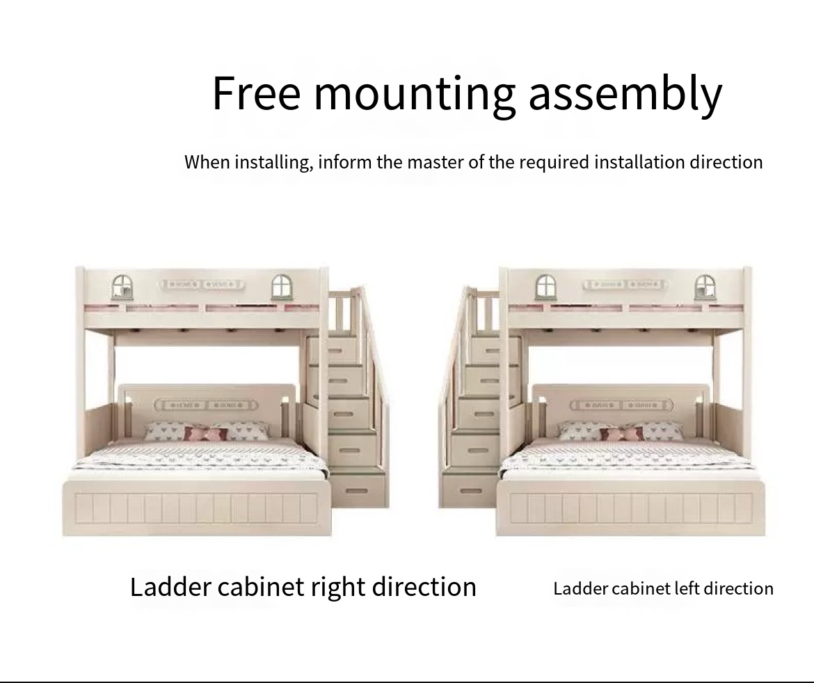 The Ultimate Bunk Experience: S-Shaped Double Layered Beds - Hassle-Free Delivery and Installation