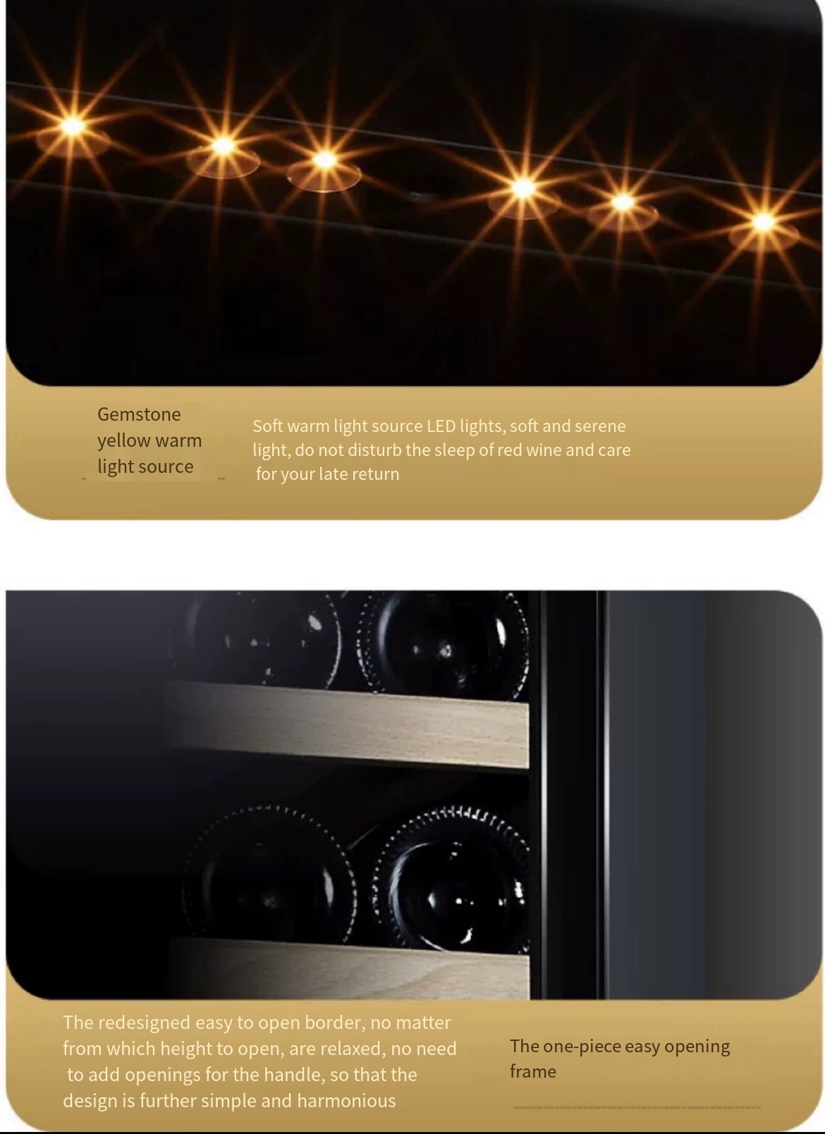 Vinocave CWC-200A: Elevate Your Wine Experience with Precision Temperature Control and Style