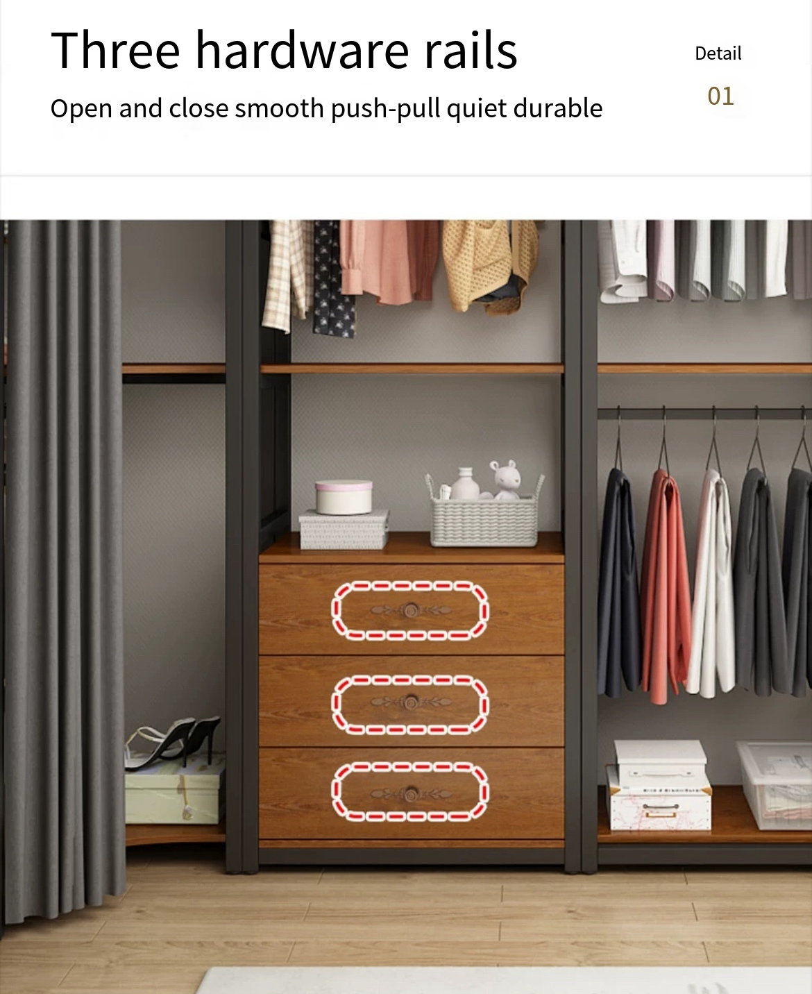 Your Dream Closet: Walk-In Wardrobe Storage Rack