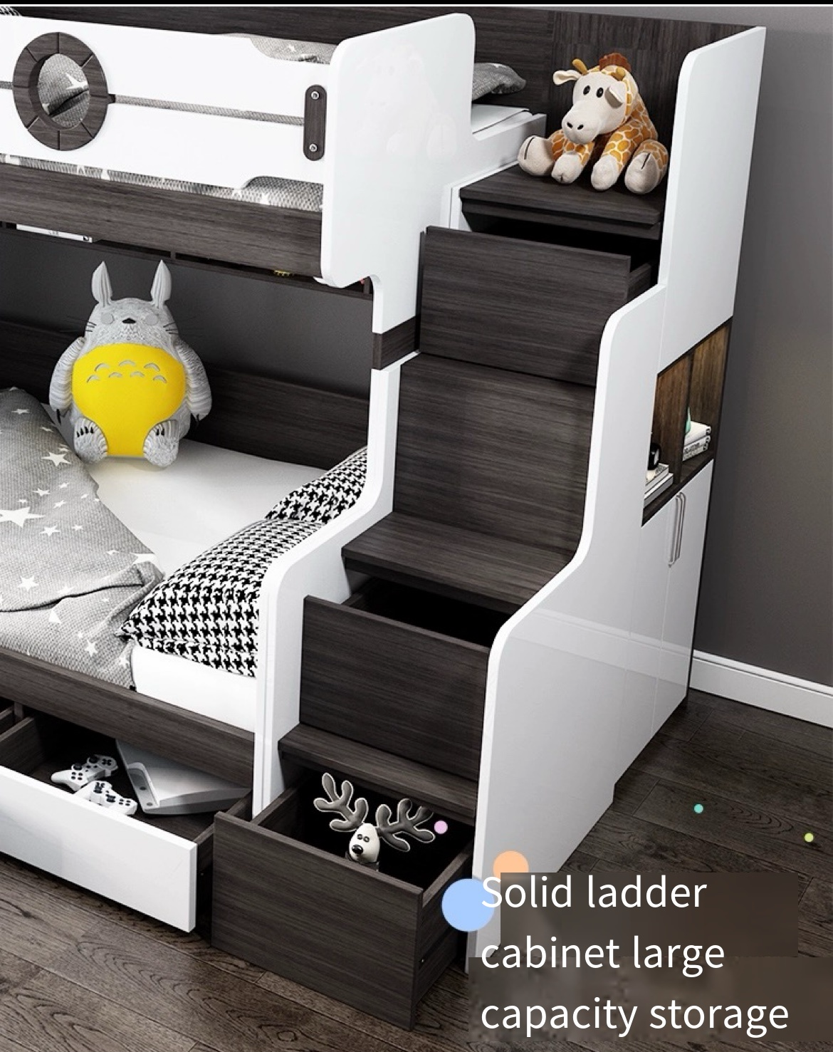 Perfect for All Ages: Same Width Upper and Lower Bunks - Delivered and Installed for You