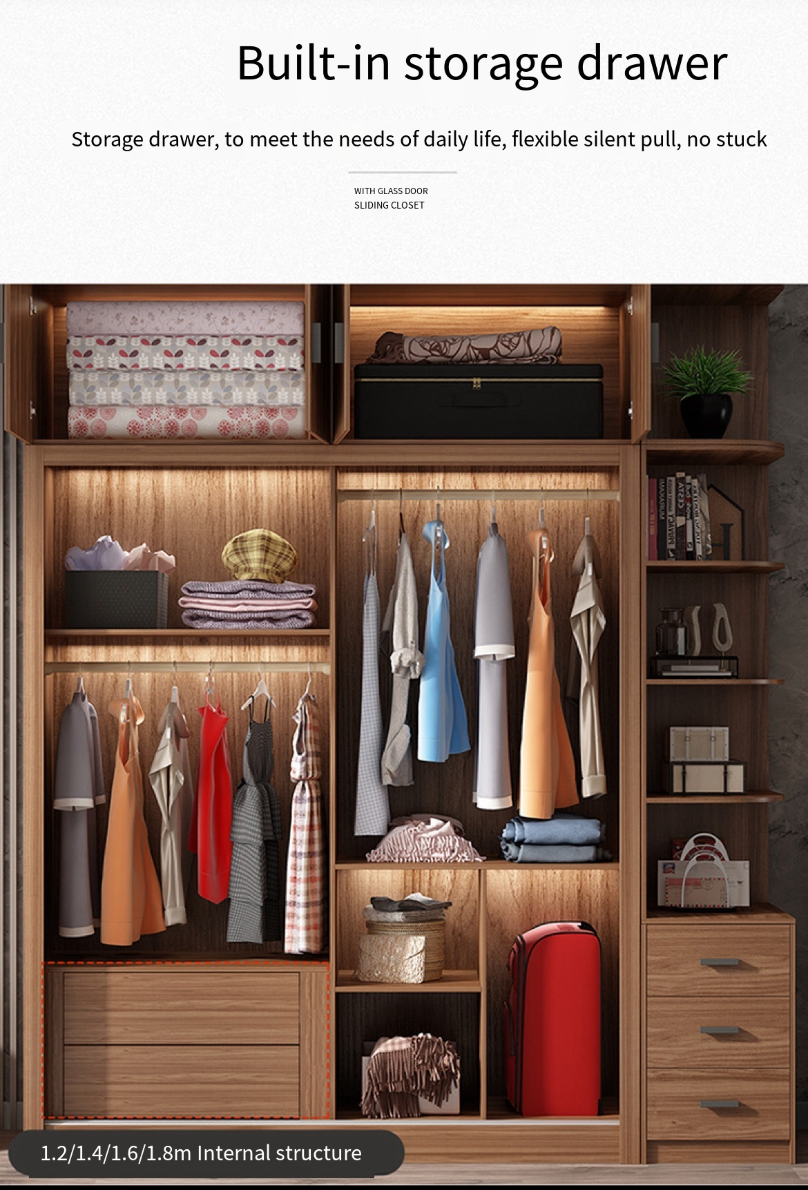 Space-Saving Sophistication: Modern Nordic Wardrobe