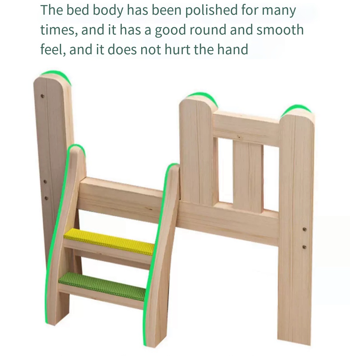 Safe and Stylish: Single Bed for Kids with Guardrail - Hassle-Free Installation and Delivery