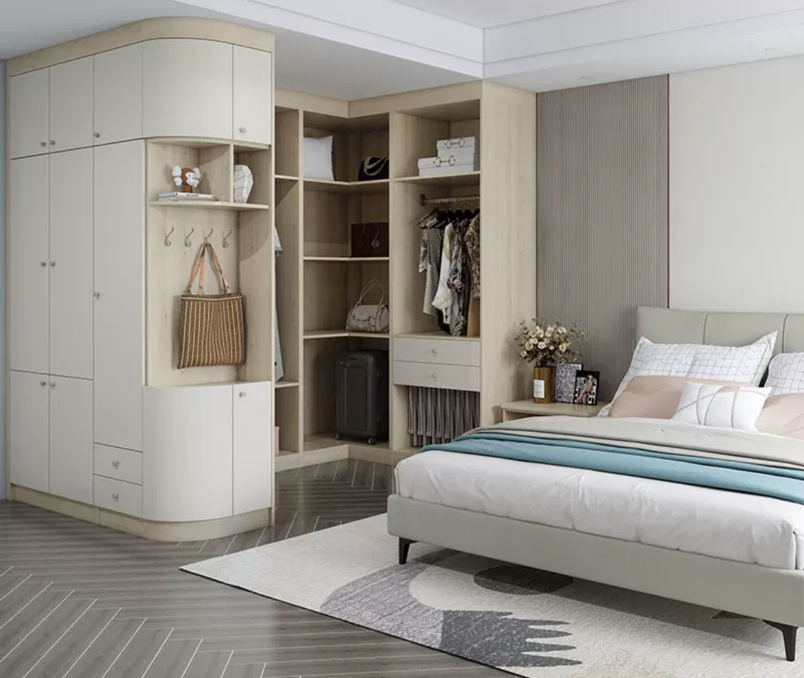 Elevate Your Space: All-In-One Bedroom Wardrobe & Cloakroom Design