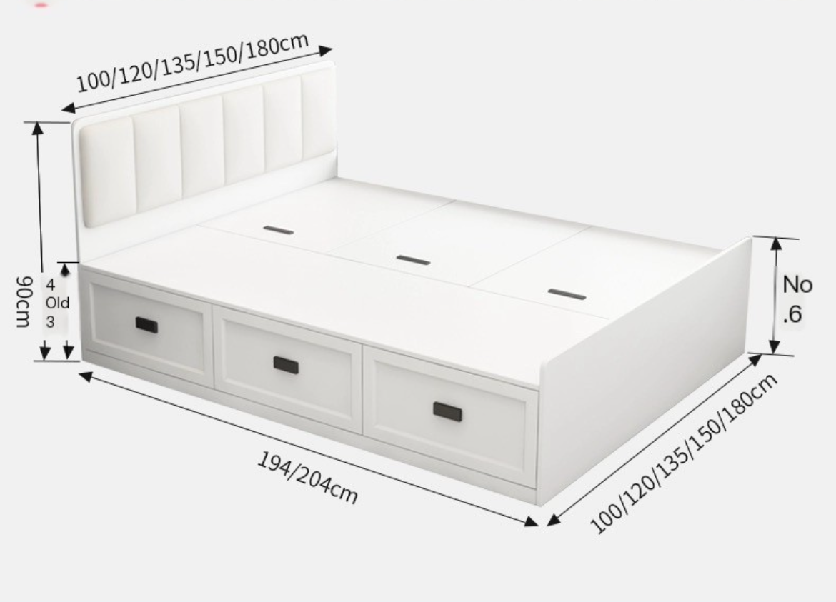 Storage Meets Style: Transform Your Space with our Tatami Drawer Bed - Delivery and Installation Included