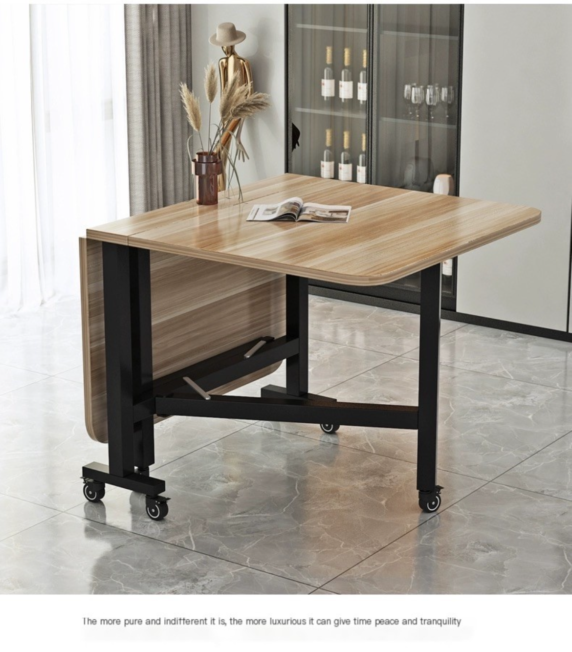 Modern Convenience: Foldable Kitchen Table for Small Apartments