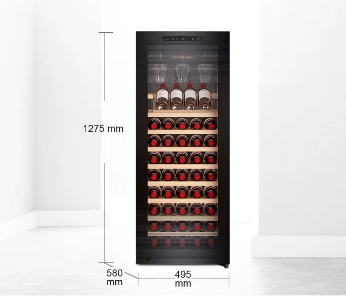 Vinocave CWC-200A: Elevate Your Wine Experience with Precision Temperature Control and Style