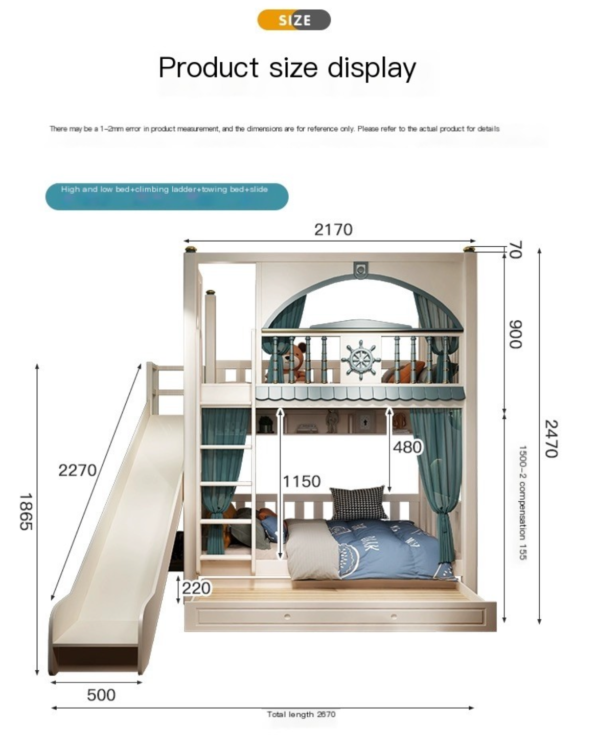 Elevate Your Space with Full Solid Wood Upper and Lower Bunk Beds - We Deliver and Install for You