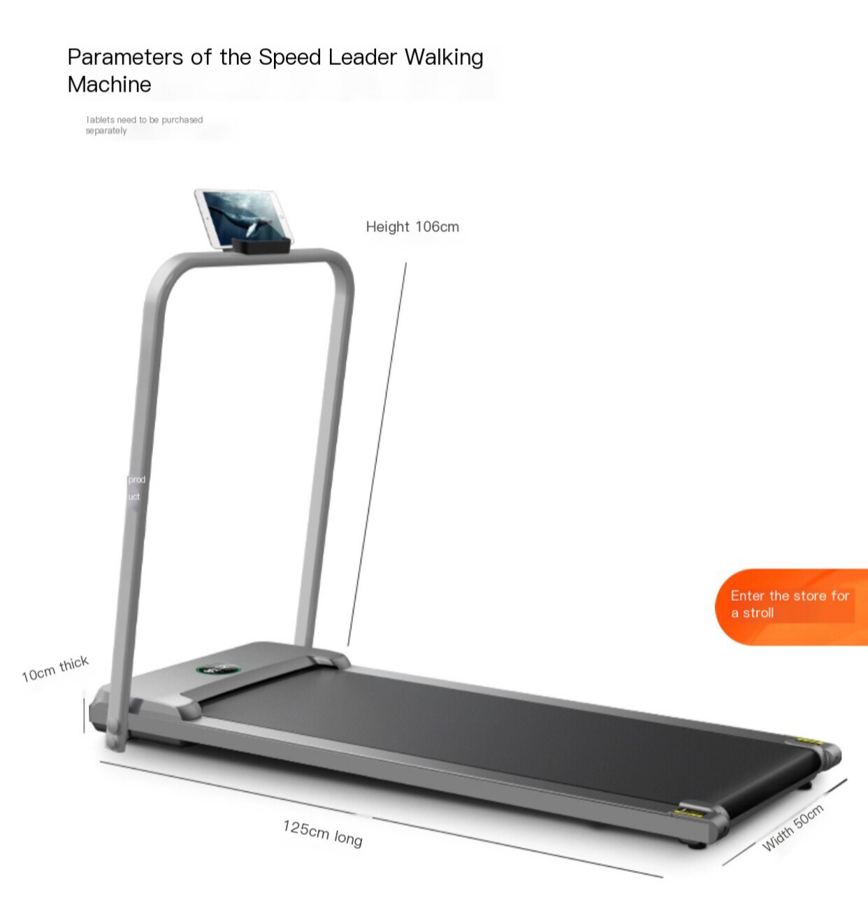 Step Up Your Fitness Game with the Mijia S2 Treadmill: Your Compact, Super Silent, Smart Fitness Companion