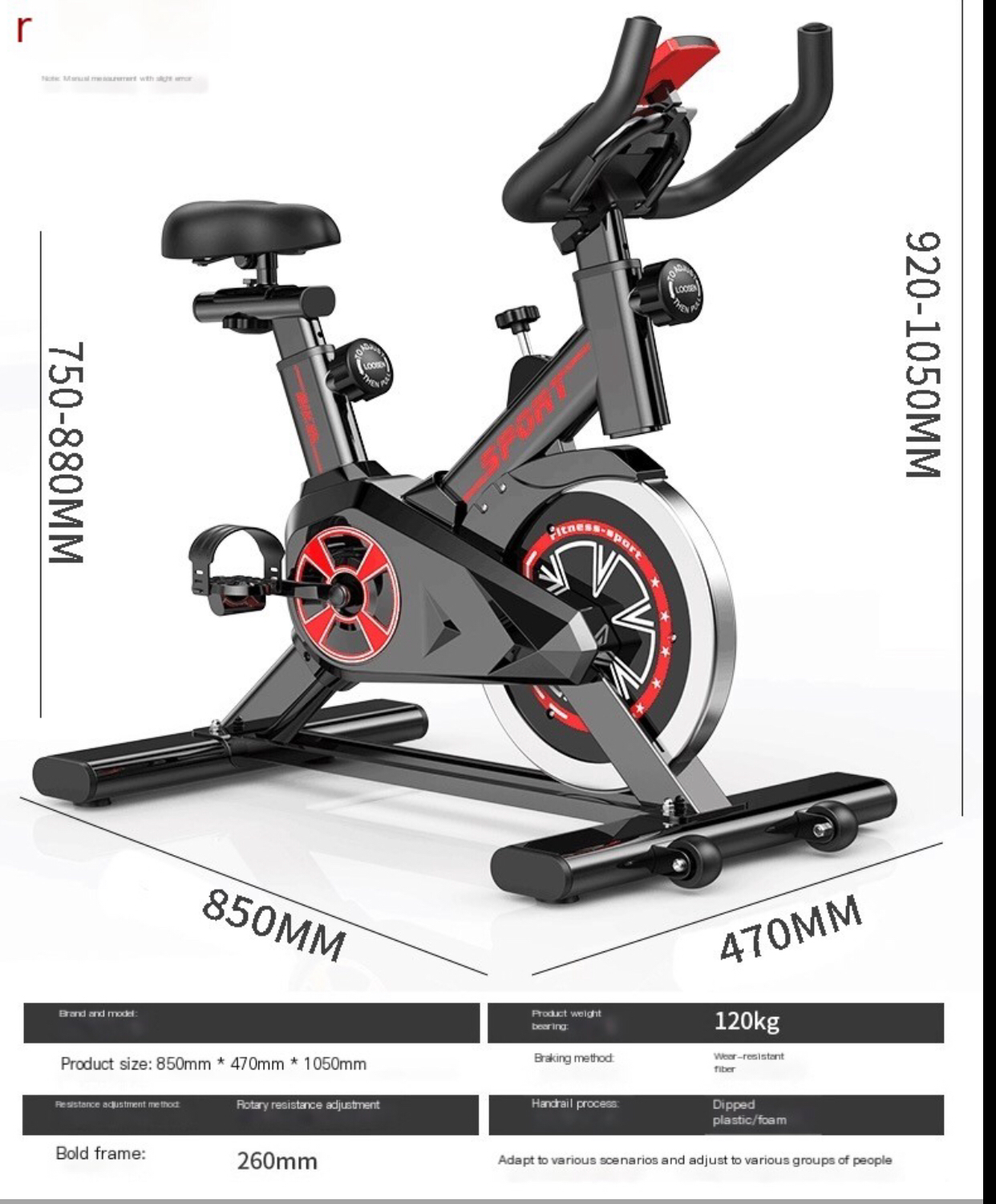 Experience Ultimate Fitness with the Dynamic Home Smart Power Bicycle - Your Key to Weight Loss and Silent Indoor Cycling