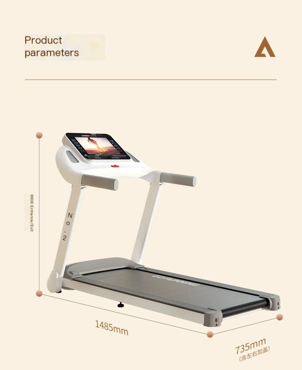 2023 E9 Treadmill: Your Compact, Silent, and Foldable Home Fitness Solution