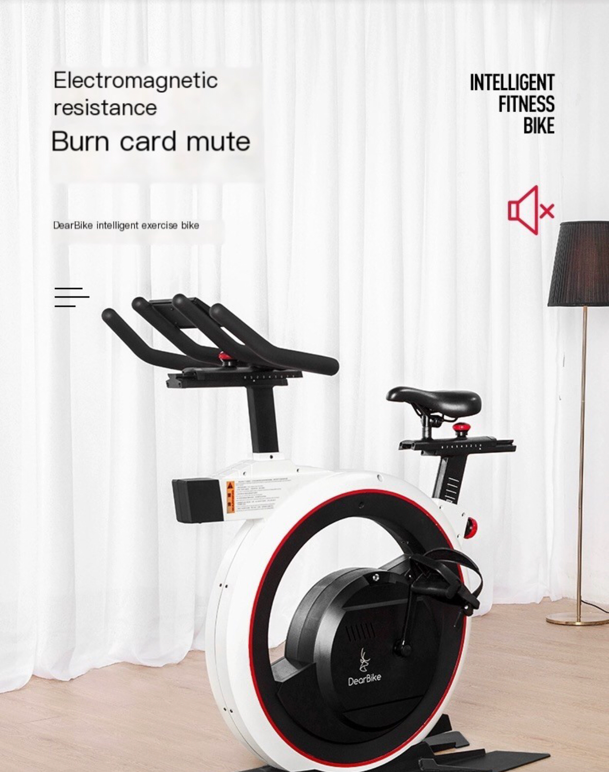 Dynamic Home Fitness Bicycle: Your Path to Weight Loss and Silent, Real-Life Exercise at Home