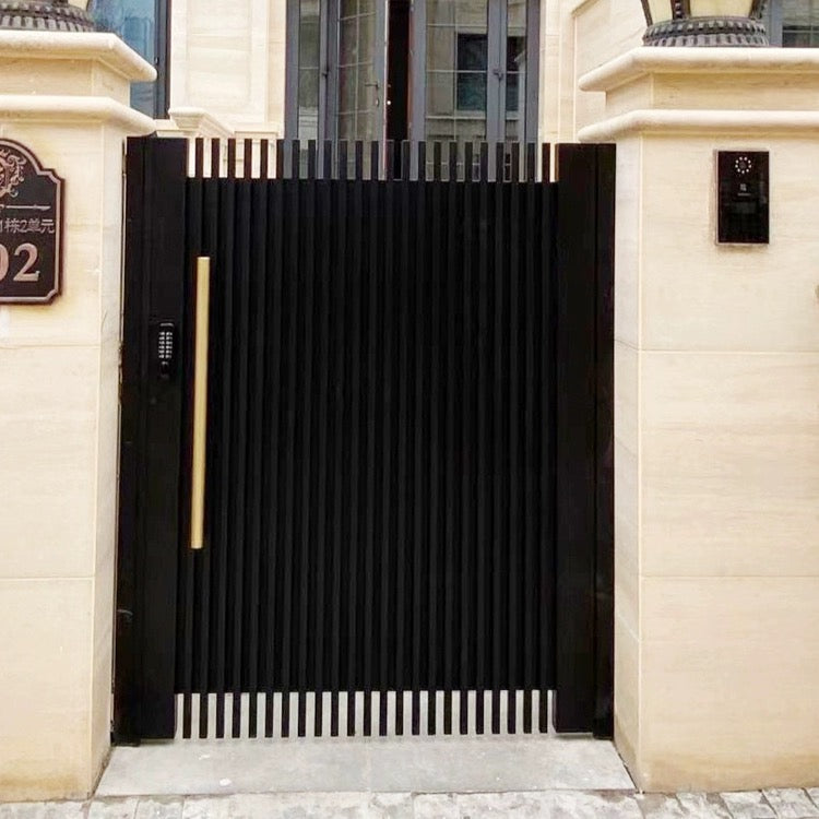 Elegant Wrought Iron Courtyard Gate: The Ultimate in Security and Style