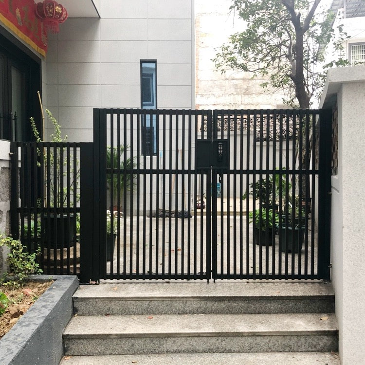 Elegant Wrought Iron Courtyard Gate: The Ultimate in Security and Style