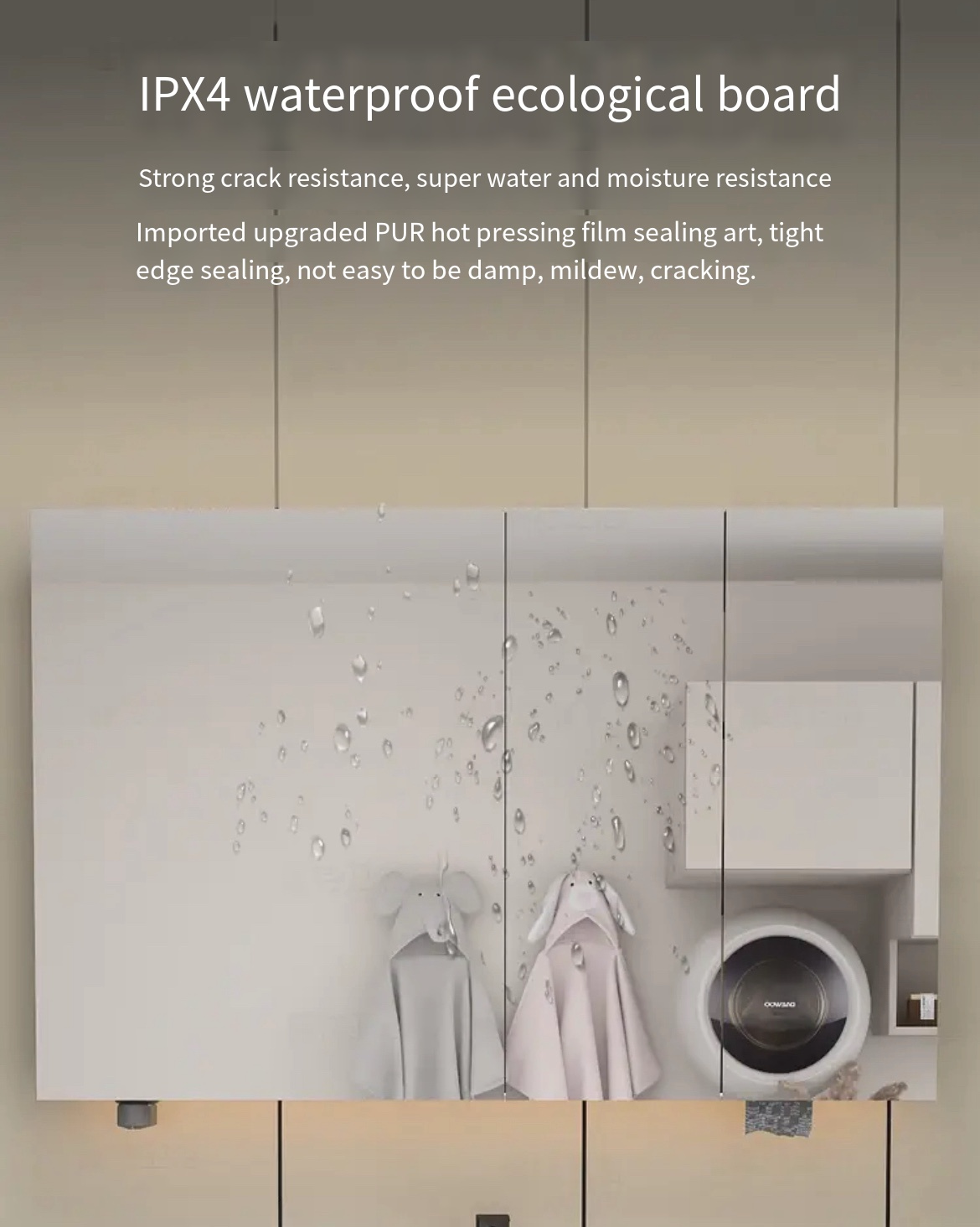 Smart, Stylish, and Space-Savvy: Bathroom Mirror Cabinet with Sensor Ligh