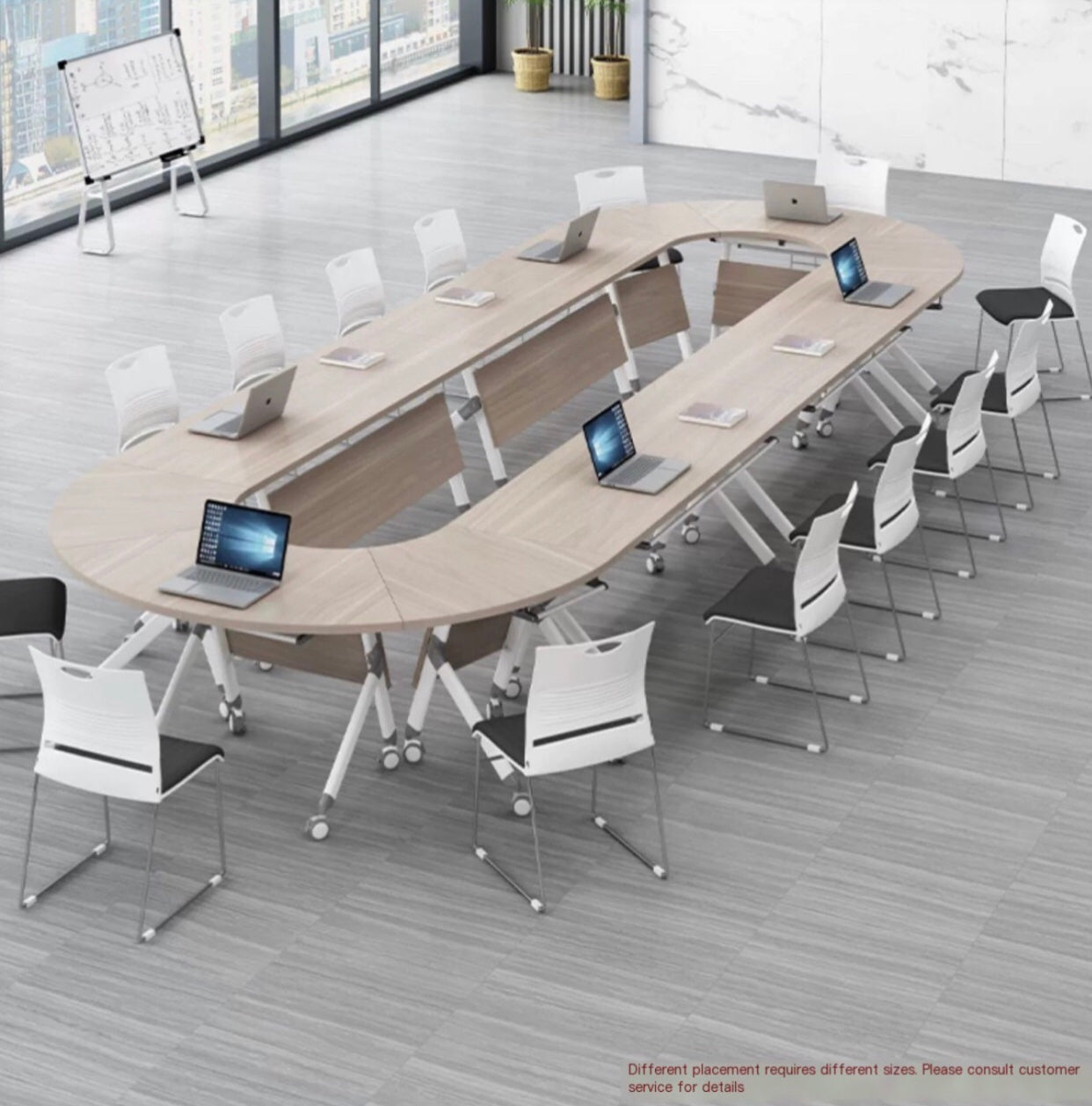 FlexiTable: Folding Training Table for Dynamic Workspaces