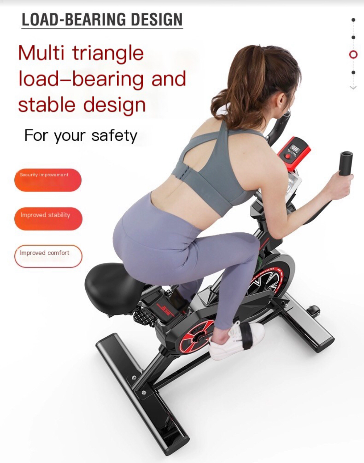 Experience Ultimate Fitness with the Dynamic Home Smart Power Bicycle - Your Key to Weight Loss and Silent Indoor Cycling