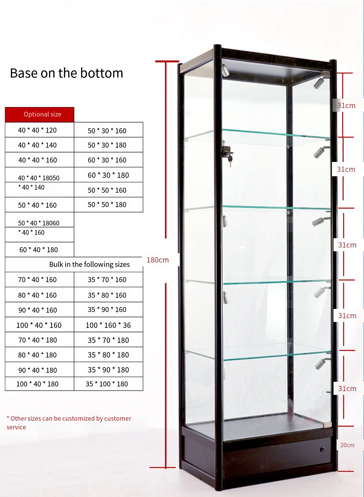 Showcase Your Treasures: Premium Transparent Glass Display Cabinet