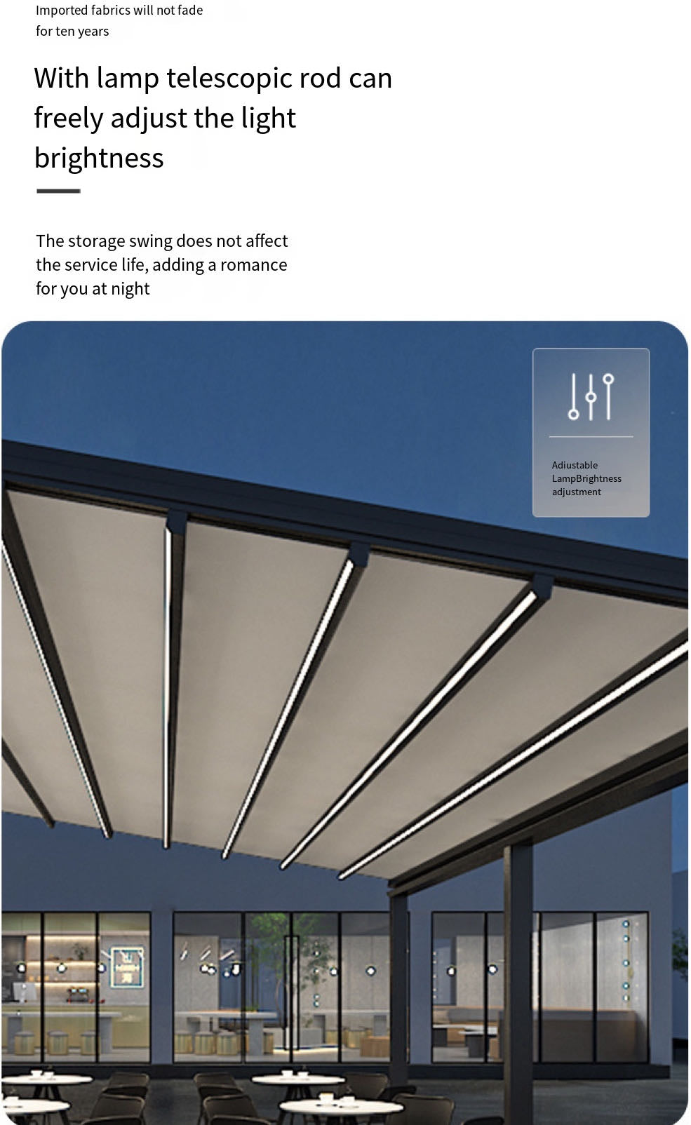 Experience Effortless Shade and Style with Our Electric Remote Control Retractable Awning - Your Ultimate Sun Protection Solution