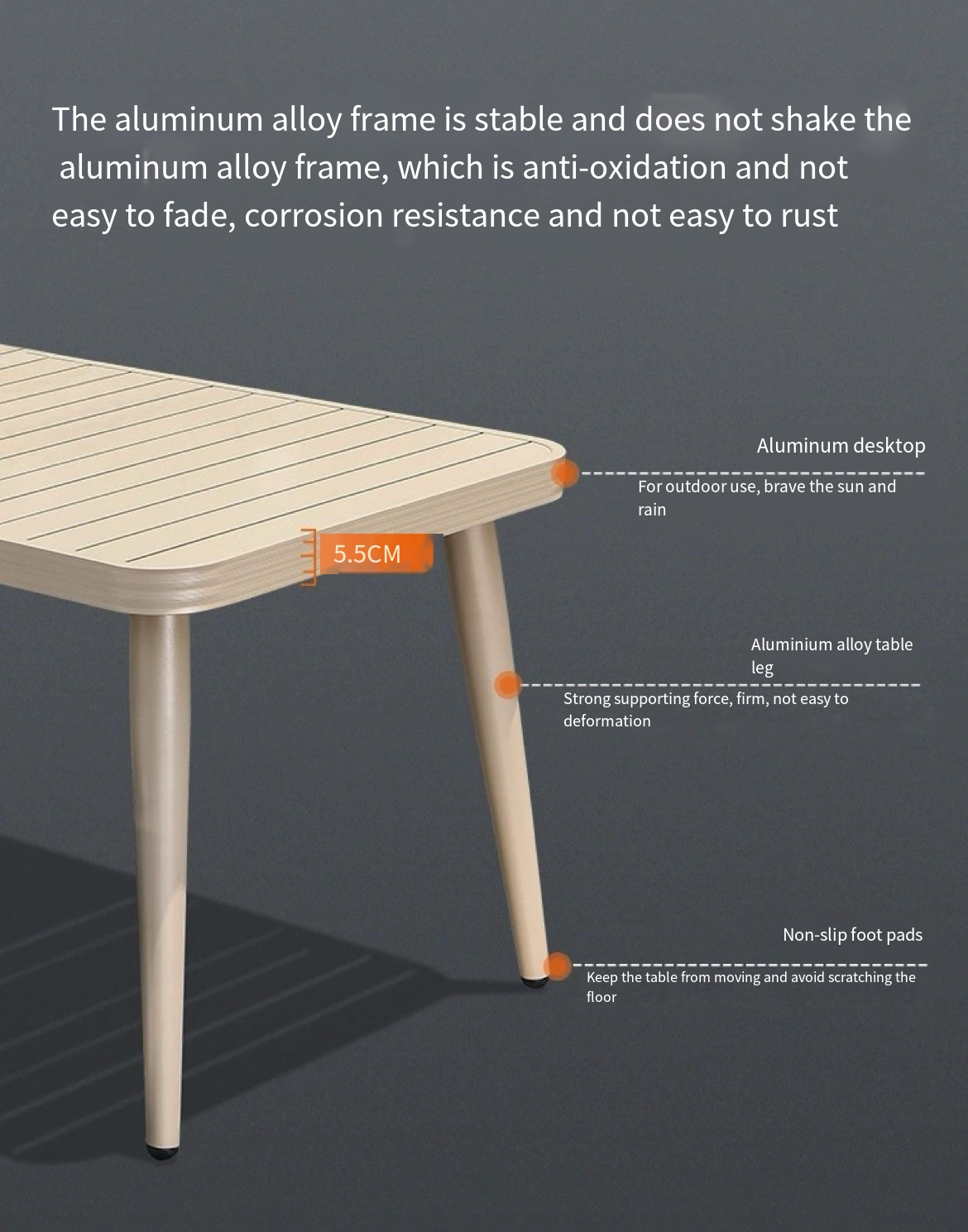 Transform Your Outdoor Living with Our Premium Aluminum Alloy Patio Furniture Set - Your Gateway to Comfort, Durability, and Endless Outdoor Enjoyment