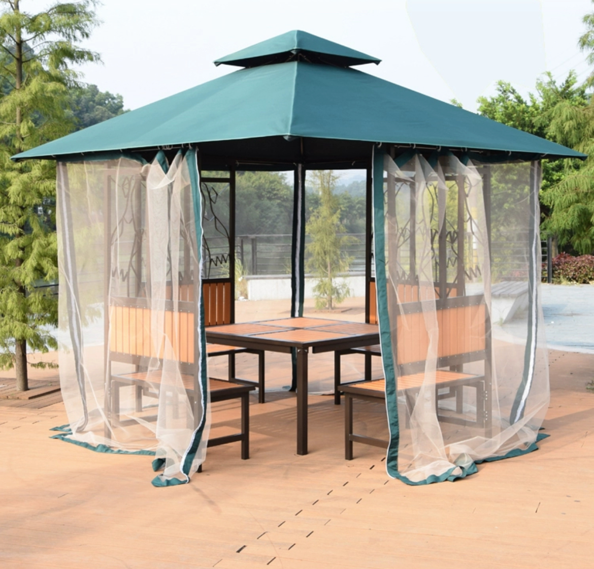 Garden Retreat: Discover the European-Style Leisure Awning Pavilion