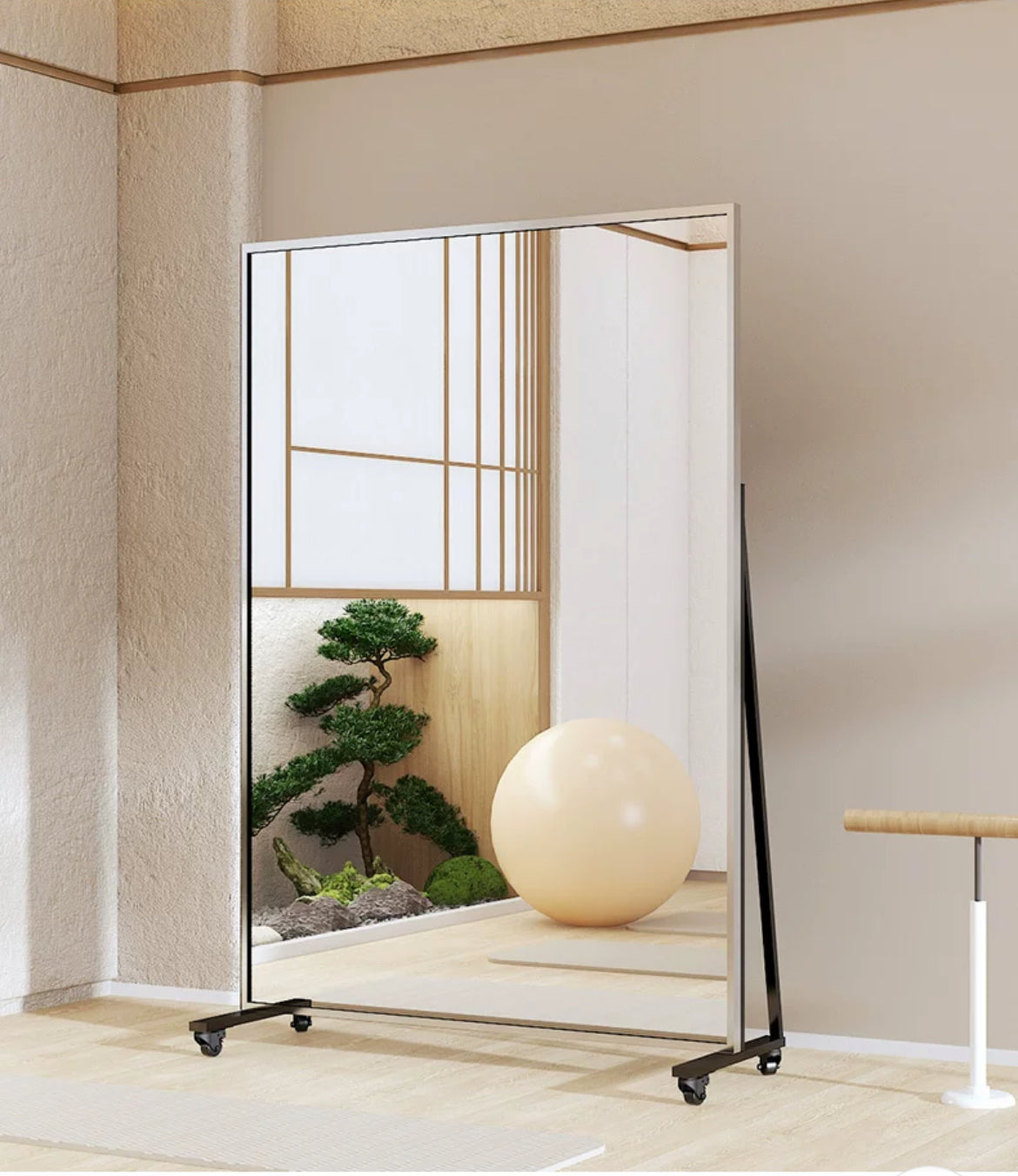 Turn Any Space into a Dance Studio: Self-Adhesive Dance Mirror Wall