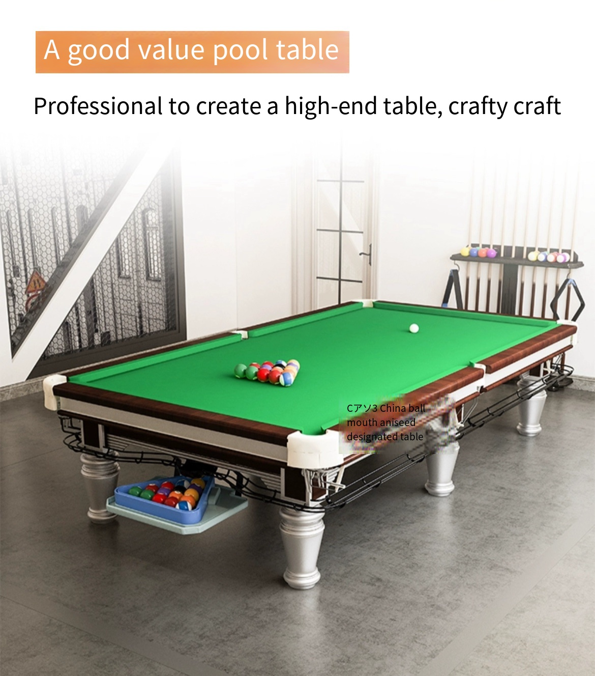 Ultimate Game Room Delight: 2-in-1 Billiard Table with Table Tennis – Perfect for Home, Adults, and Commercial Spaces!