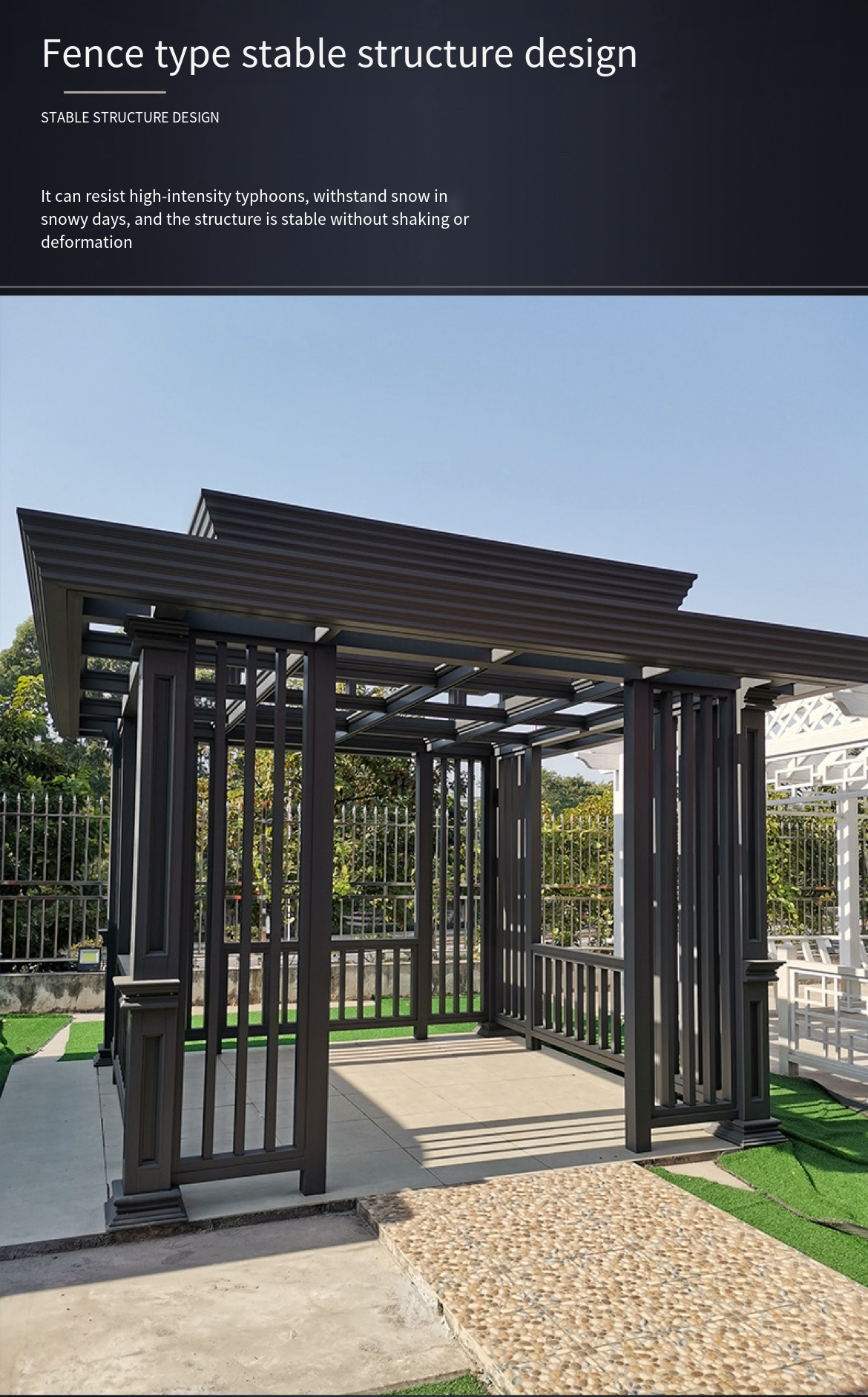 Exquisite Aluminum Alloy Pavilion: Blending Tradition and Modernity in Your Rural Courtyard and Villa Garden