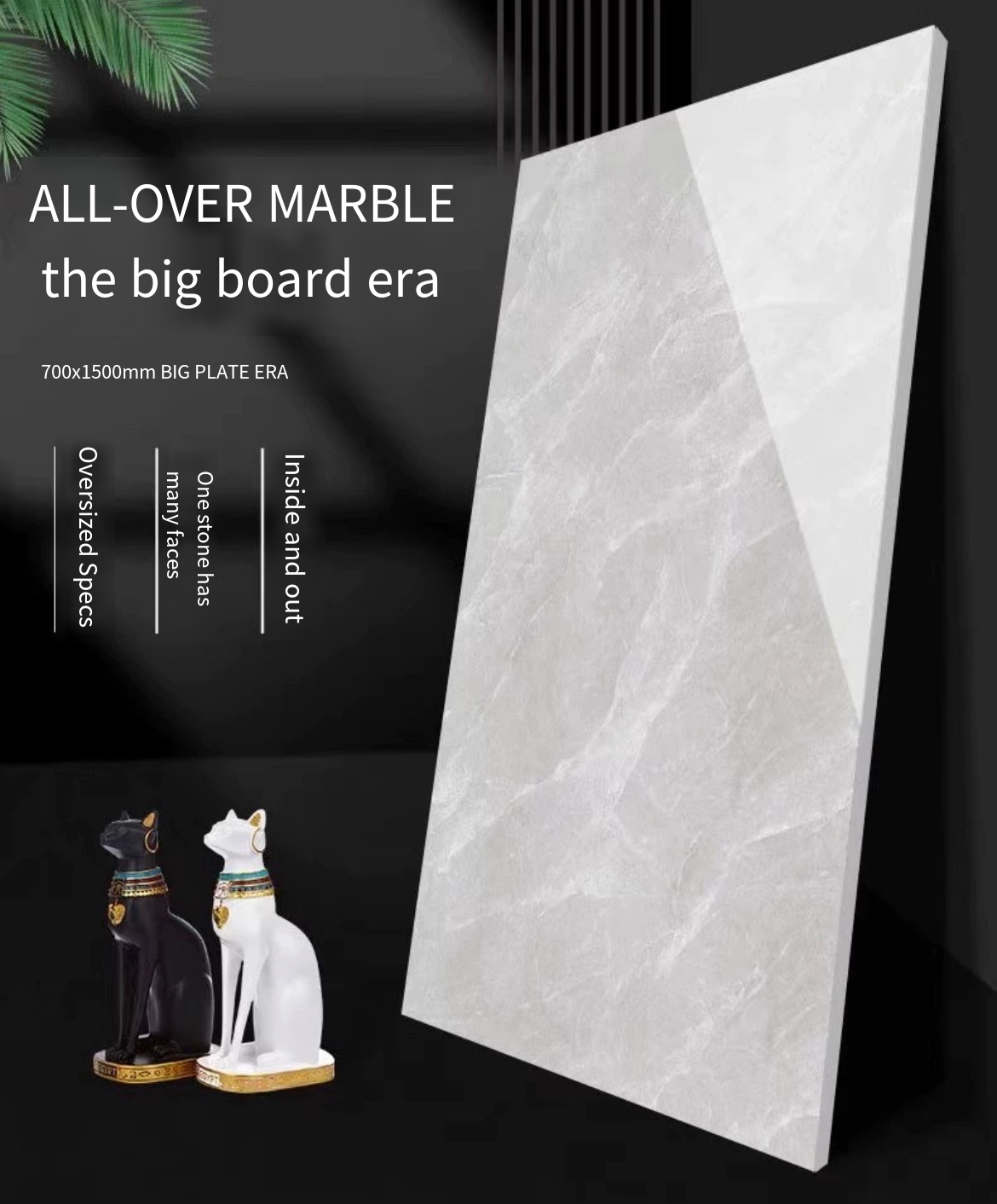 Transform Your Living Space with Majestic Marble: 750x1500 Large Slab & 800x800 Floor Tiles