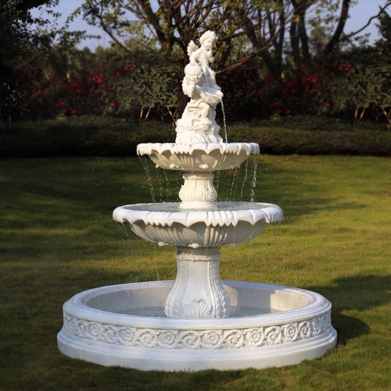 The Ultimate Garden Showpiece: Outdoor Villa Water Fountain