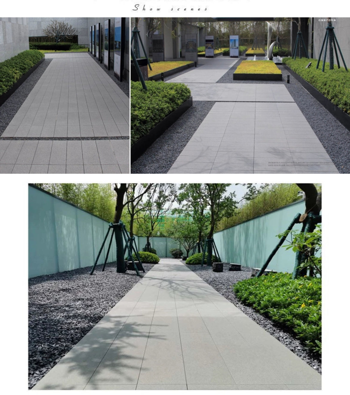 Eco-Friendly Paving: Transform Your Courtyard with 18mm Thick Anti-Slip Stone Tiles