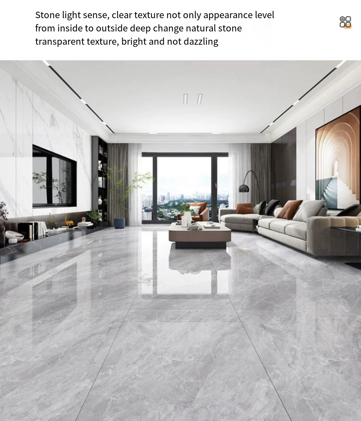 Transform Your Living Space with Majestic Marble: 750x1500 Large Slab & 800x800 Floor Tiles