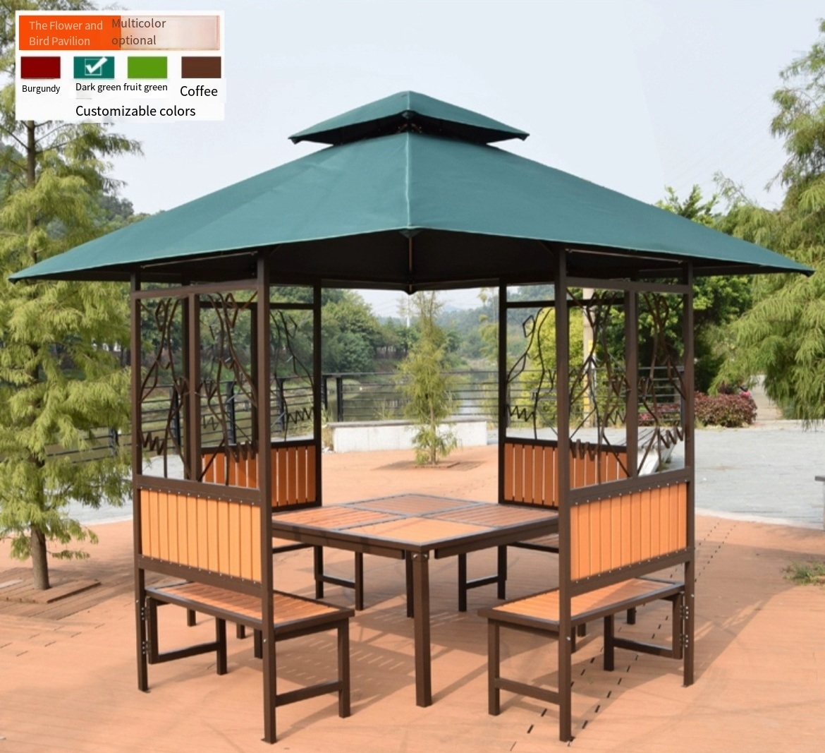 Garden Retreat: Discover the European-Style Leisure Awning Pavilion