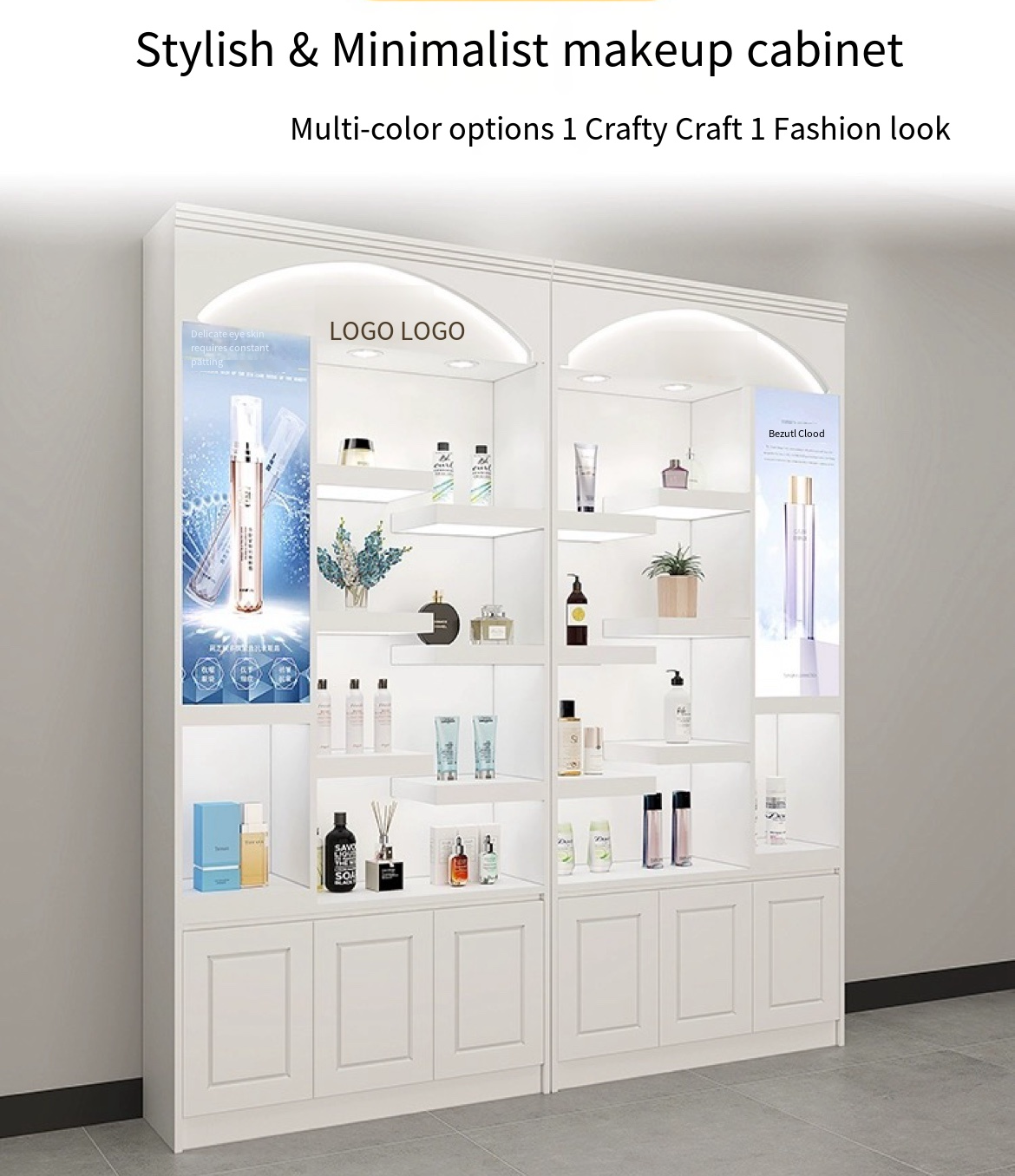 The Multi-functional Beauty Display Cabinet