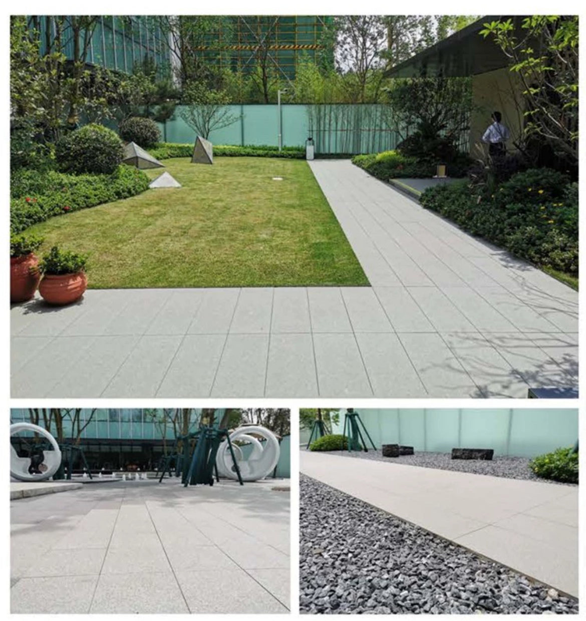 Eco-Friendly Paving: Transform Your Courtyard with 18mm Thick Anti-Slip Stone Tiles