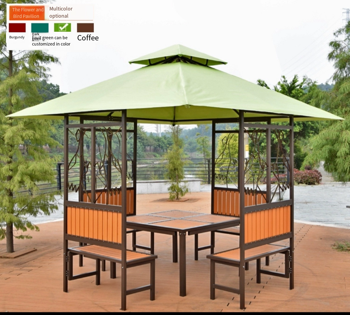 Garden Retreat: Discover the European-Style Leisure Awning Pavilion