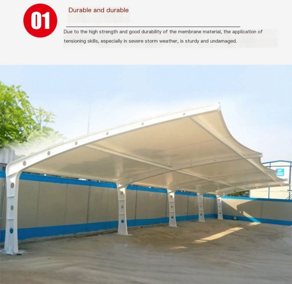 Modern Canopy Innovation: Your Ideal Shelter for Vehicles, Bicycles, and Charging Stations