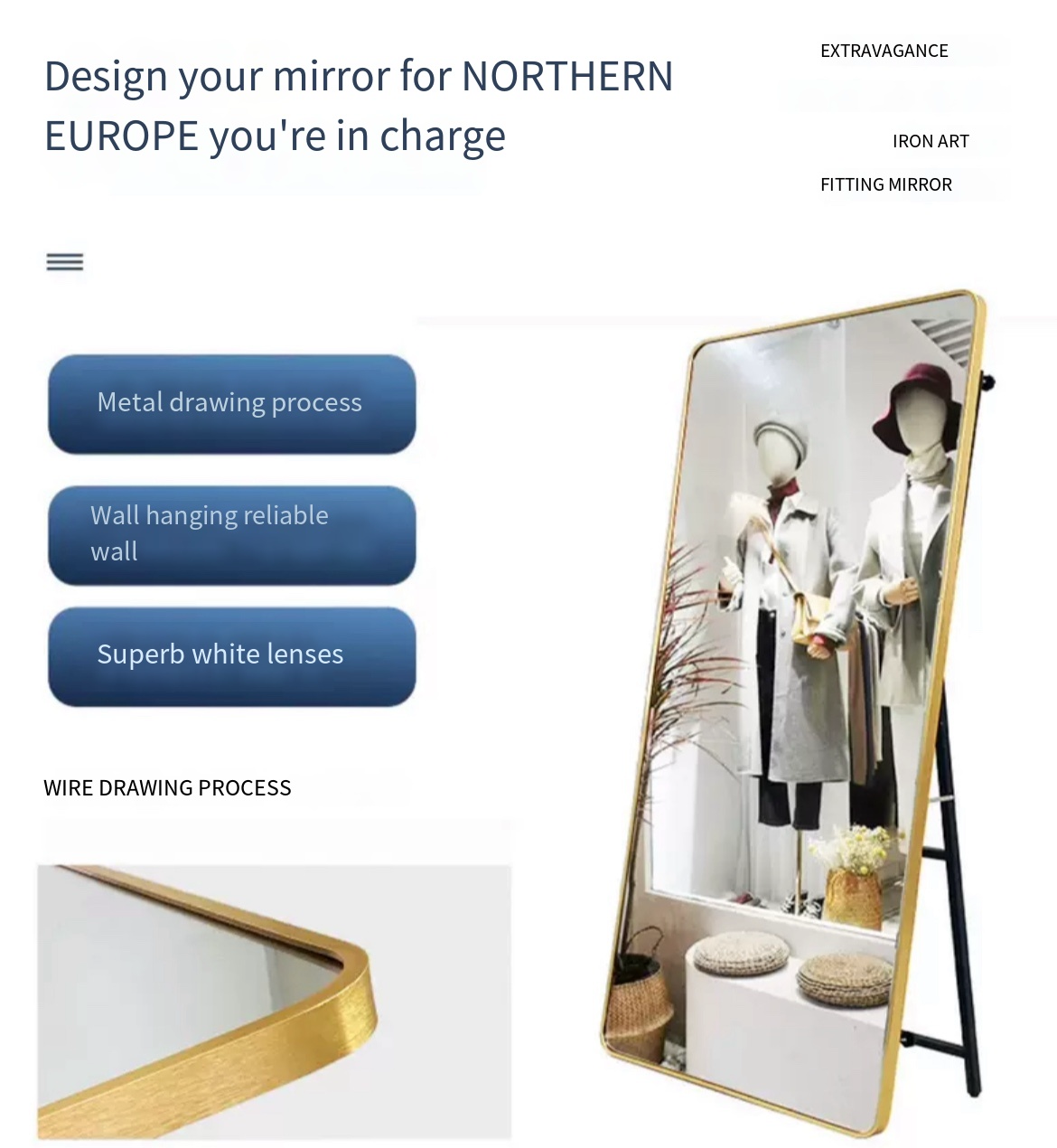 Fashion Forward: The Ultimate Mobile Dressing Mirror for Your Clothing Store