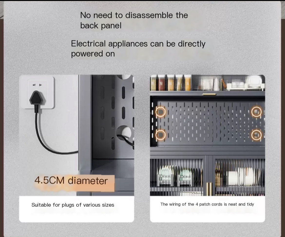 Kitchen Story Multi-Functional Storage Cabinet: Your Culinary Haven's Perfect Companion