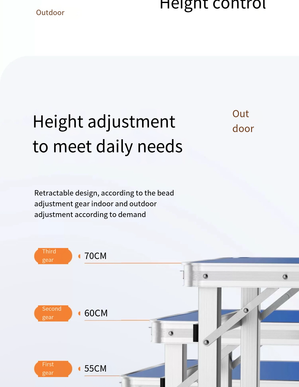 Unfold Adventure: The Ultimate Portable Aluminum Alloy Camping Table and Chairs Set for Outdoor Enthusiasts