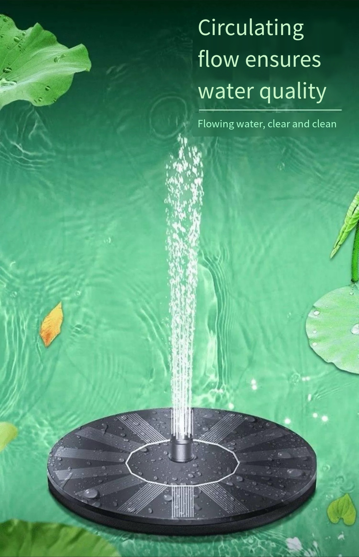 Relax & Rejuvenate: Solar-Powered Water Features for Your Courtyard Pond