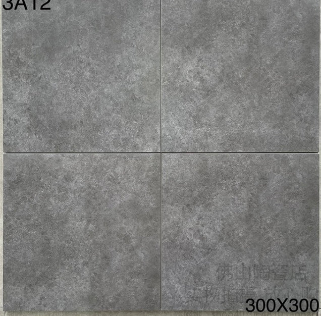 Durable and Non-Slip 300x300 Ceramic Floor Tiles: Perfect for Bathrooms, Balconies, and Antique Aesthetics