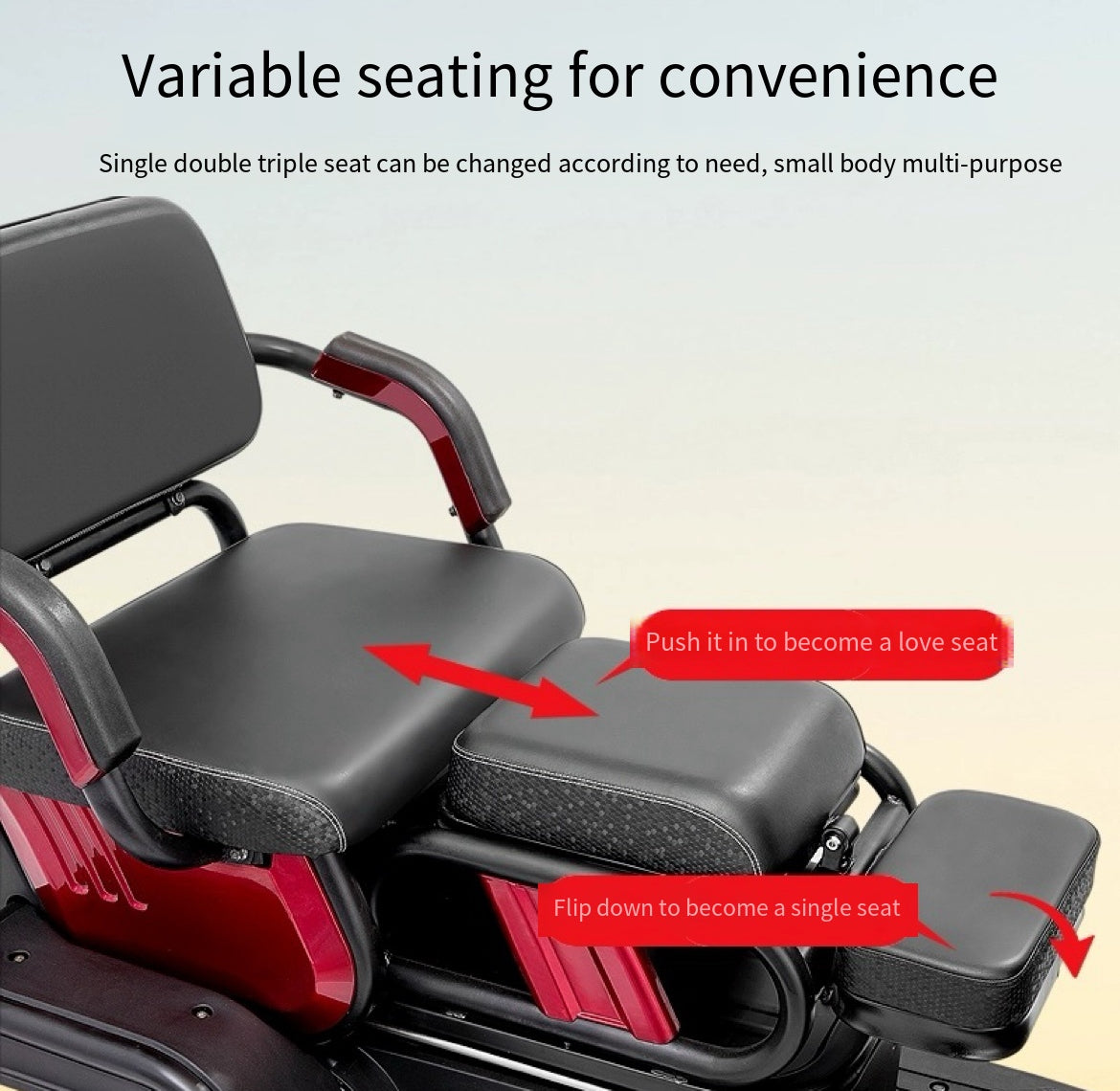 4-Wheel Electric Mobility Car: Tailored for Seniors and Child Transport