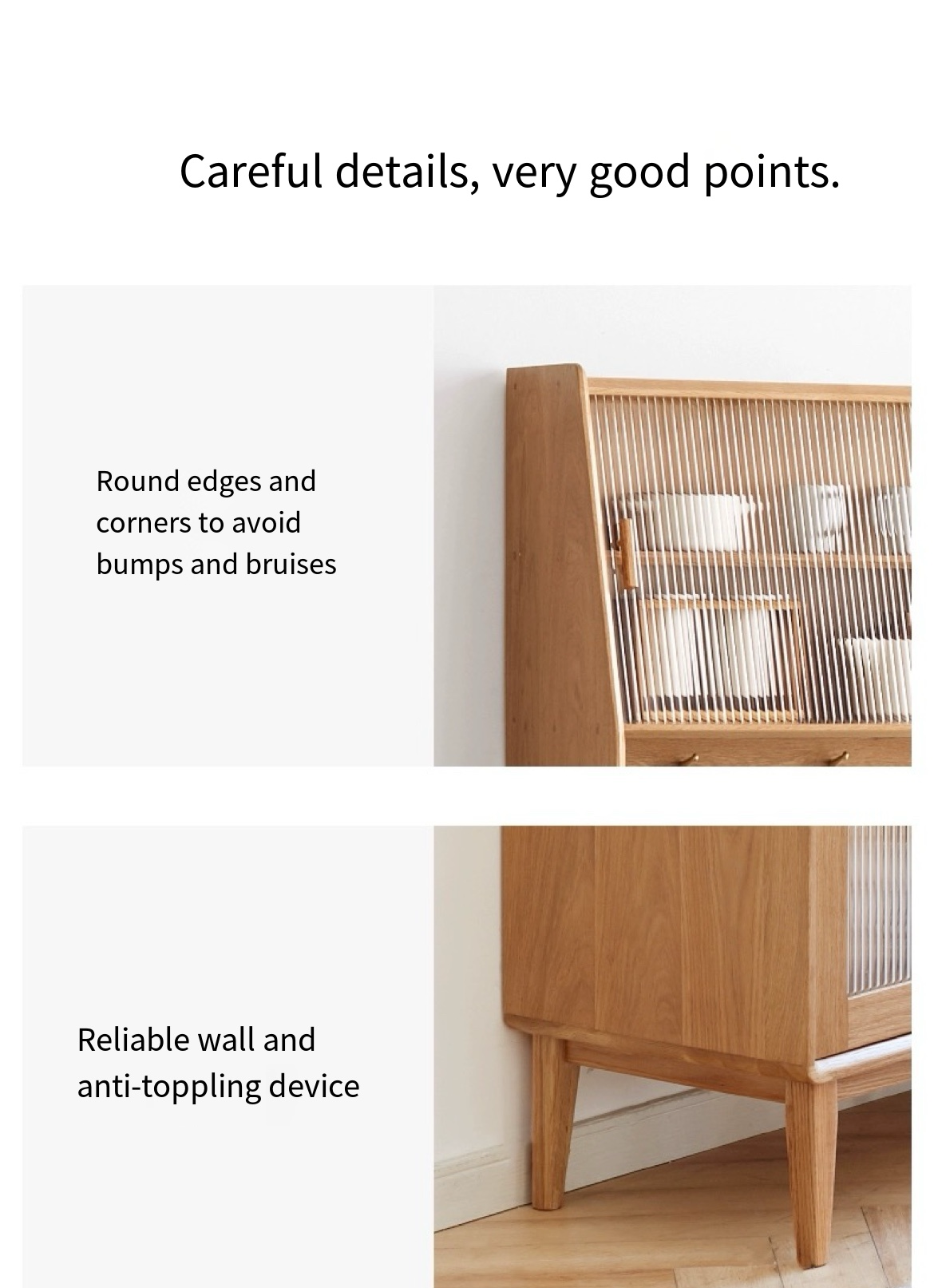 Experience Modern Living with the Nordic Oak Tea Cabinet: Your Storage Solution