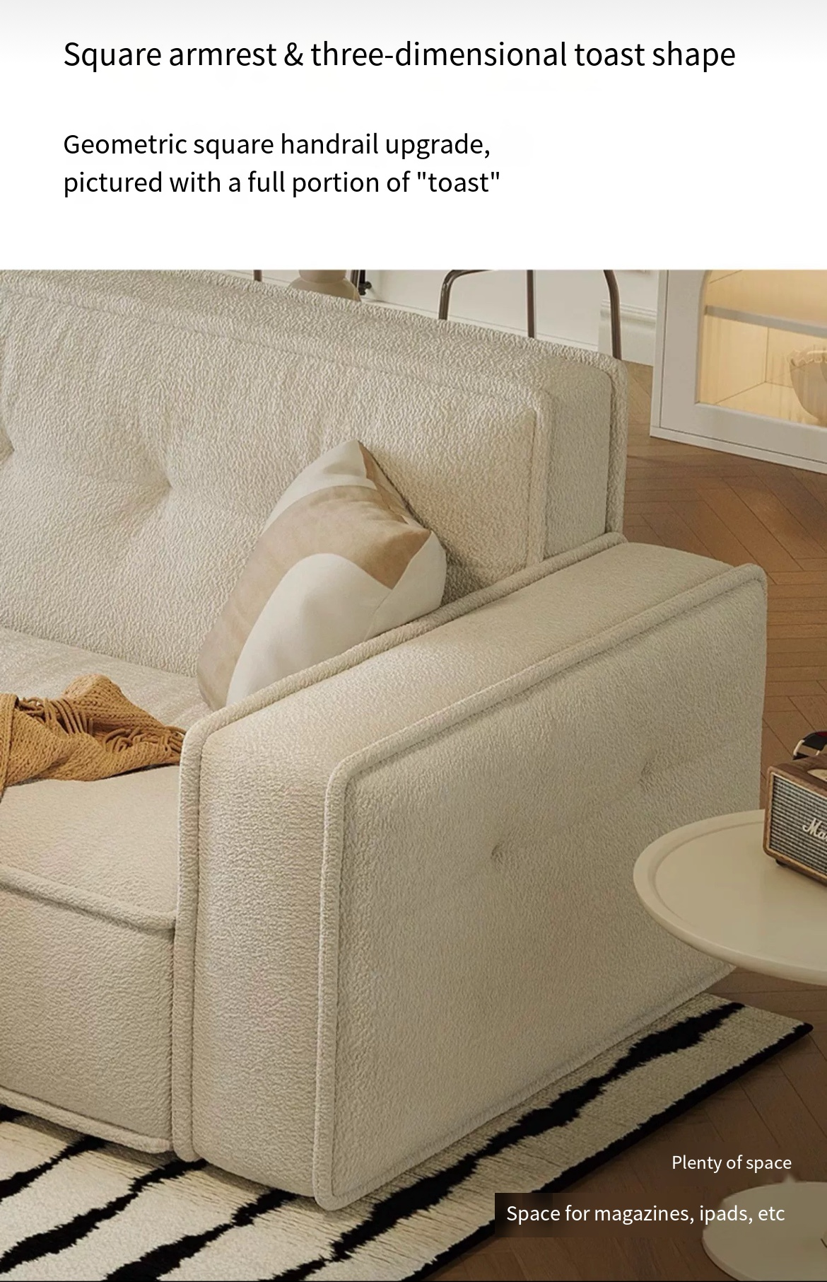 Maximize Space and Style with the Toast Sofa for Stylish Living Rooms