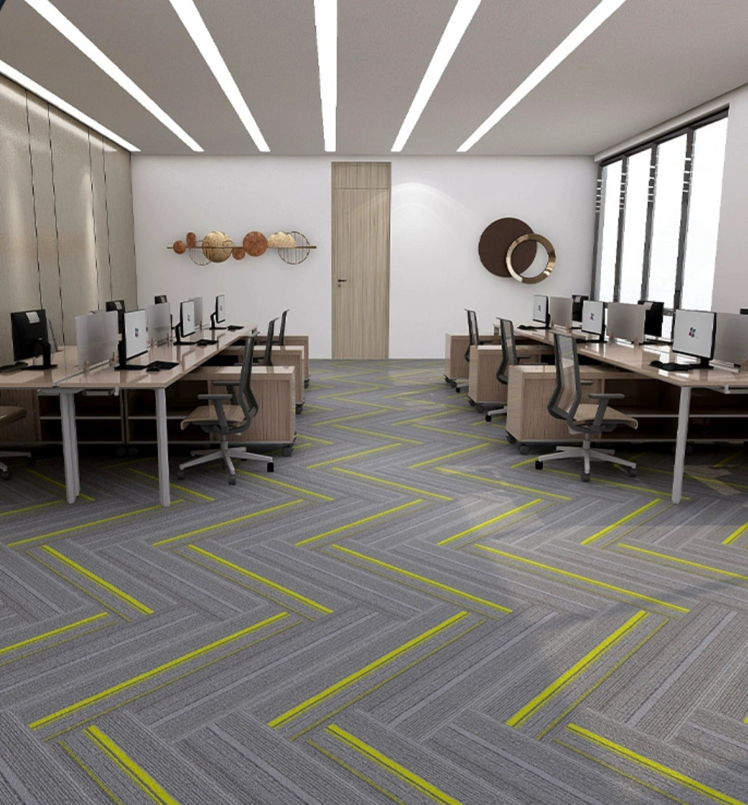 Transform Your Space with Premium Splicing Square Office Carpet: Ideal for Bedrooms, Living Rooms, Hotels, and More