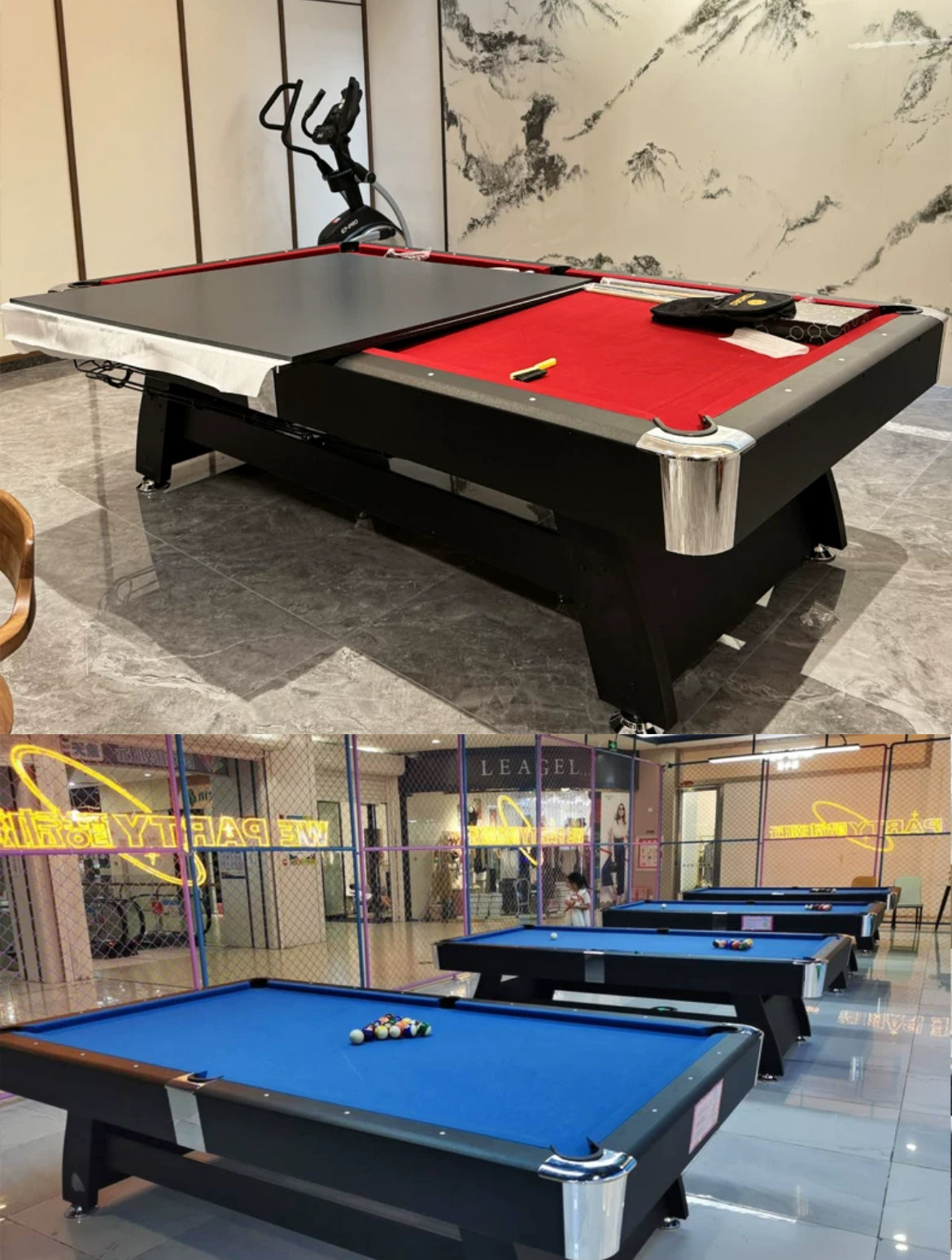 The Ultimate Multi-Function Billiard and Table Tennis Table: Your Entertainment Centerpiece