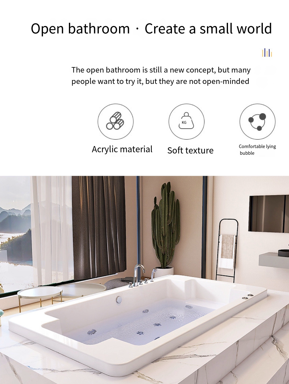 Intelligent Constant Temperature Heating Bathtub: Your Personal Spa Escape